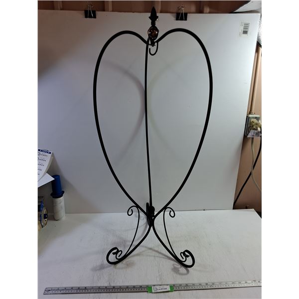 Outdoor Metal Decorative Plant Hanger - 39" Height - Cannot Ship