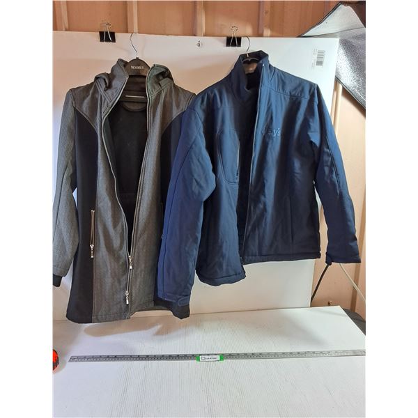 (2) Men/Womens Jackets - Ricki's XS, CX2 Blue Jays Small Size