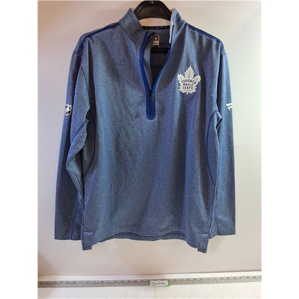 NHL Authentic Pro Fanatics Toronto Maple Leafs Long Sleeve - Medium
