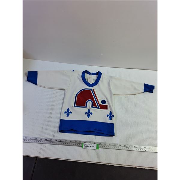 Quebec Nordiques CCM Child Small Jersey