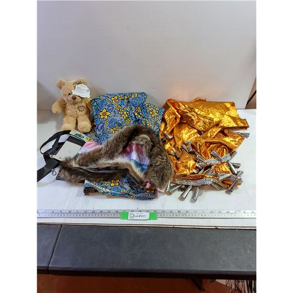 (2) Womens Dresses, 30" Waist, Medium, Animal Fur, Stuffed Animal