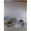 Image 1 : Plumbing parts, Various Tupperware, Plastic Bowls, Misc