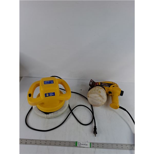 10" Orbital Polishers , Power Painter (both power on, as is)