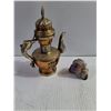 Image 8 : Vintage Asian Oriental Tea Pot,Amethyst Cluster