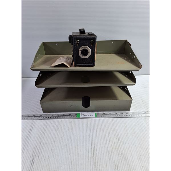 Metal 3-Tier document Holder,Conway Box Camera