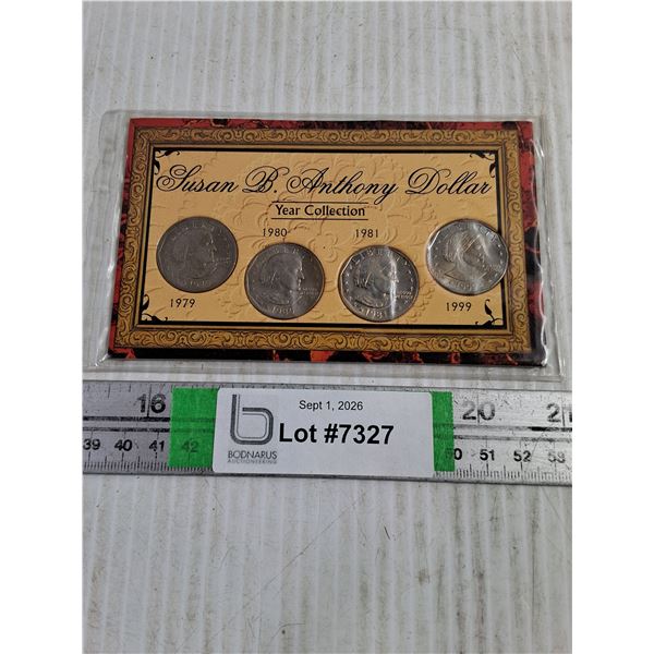 (4) Susan B. Anthony Dollars