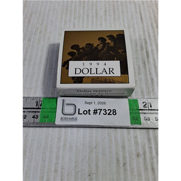 (1) 1994 Remembrance Canadian Dollar