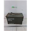 Image 1 : Ammunition Ammo Box Labeled As 40mm LV 18 Cartridges