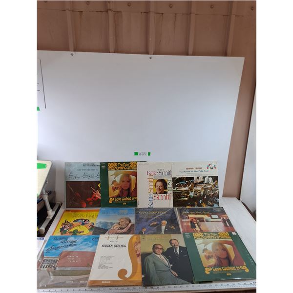(12) Vinyl Records, Johnny Douglas, The Now, Sousa, John Williams