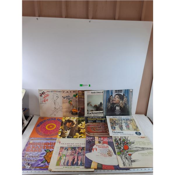 (13) Vinyl Records, Cole Porter, Richard Rogers, Ted Heath, Gerard Lenorman