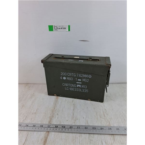 Ammunition Ammo Box Labeled As For 7.62