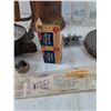 Image 4 : (3) Small Mugs, Grinding Wheel, Flaps Wheel, Blowtorch Untested, Small Bandage, Misc