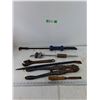 Image 1 : (2) Pry Bars, Bolt Cutters, Chisel, Slide Hammer, 12" Crescent Wrench