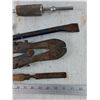 Image 3 : (2) Pry Bars, Bolt Cutters, Chisel, Slide Hammer, 12" Crescent Wrench