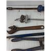 Image 5 : (2) Pry Bars, Bolt Cutters, Chisel, Slide Hammer, 12" Crescent Wrench