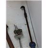 Image 8 : (2) Pry Bars, Bolt Cutters, Chisel, Slide Hammer, 12" Crescent Wrench