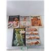 Image 1 : (5) Playboy Magazines in Various Condition, Assorted From 1974 - 1976