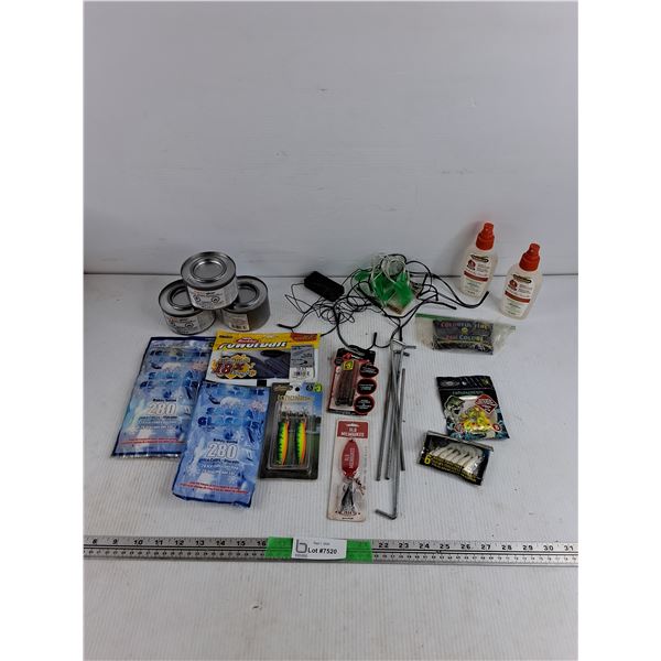 Methanol Gel Fuel, Fishing Hooks, Insect Repellent, Ice Cube Bags, Misc, PICKUP ONLY