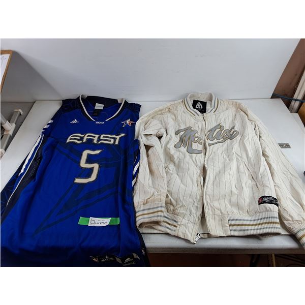 Matix Bomber Jacket - Size M, Adidas Sleeveless Jersey - Size XL