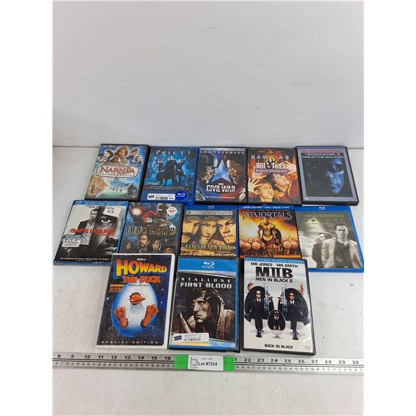 Assorted Movies - Men in Black, Immortals, Howard the Duck