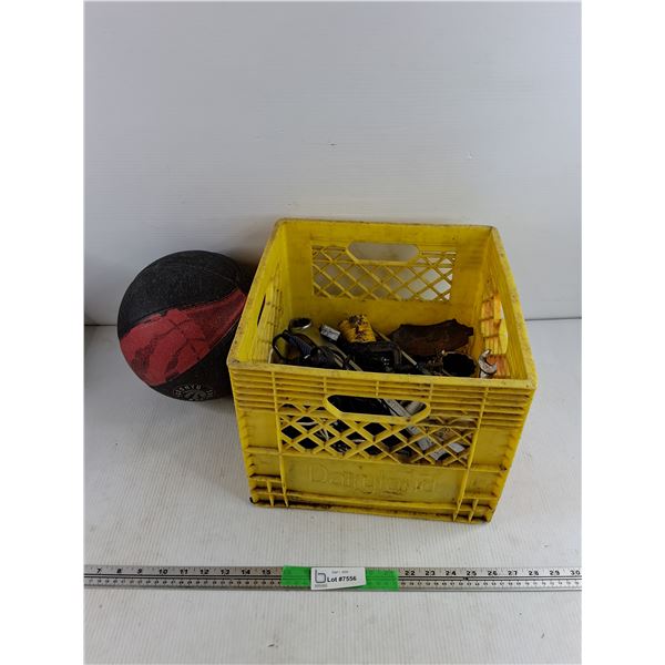 Basketball, Milk Crate, C Clamp, Combo Wrench, Misc, PICKUP ONLY