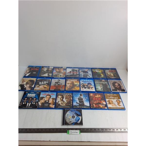 (21) DVD Movies (Some Sealed) - Full Metal Jacket, Bad Teacher, Safe House