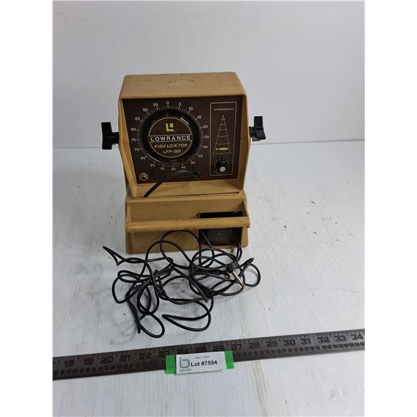 Lowrance Fish Lo-K-Tor LFP-150 - Untested, As is
