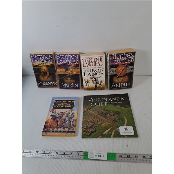 Book Lot- King Arthur, Vindolanda Guide, Stephen Lawhead