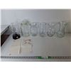 Image 1 : Glass Vases, Model Cross, Jar 9.75"