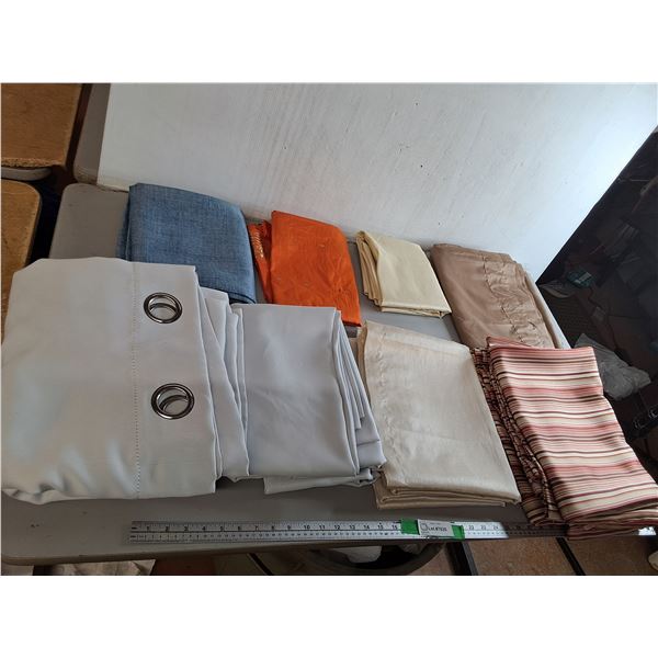 Lot of Curtains Up to 86" x 54"
