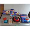 Image 1 : Vileda Robot Sweeper- Take a Charge, Electrostatic Cloths, Post-it Note Dispenser, Misc.