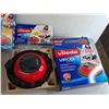 Image 2 : Vileda Robot Sweeper- Take a Charge, Electrostatic Cloths, Post-it Note Dispenser, Misc.