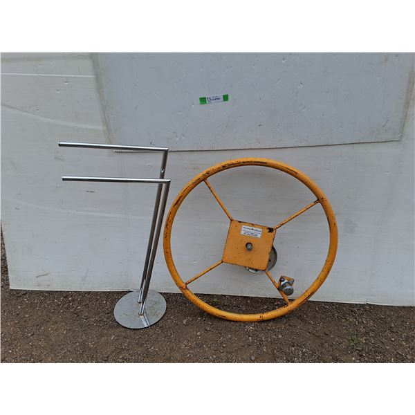 **Metal Clothing Hanger Up to 18" x 30" & Marine Master Gear Wheel 30", Can't Ship