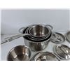 Image 3 : Assorted Stock Pots w/Lids
