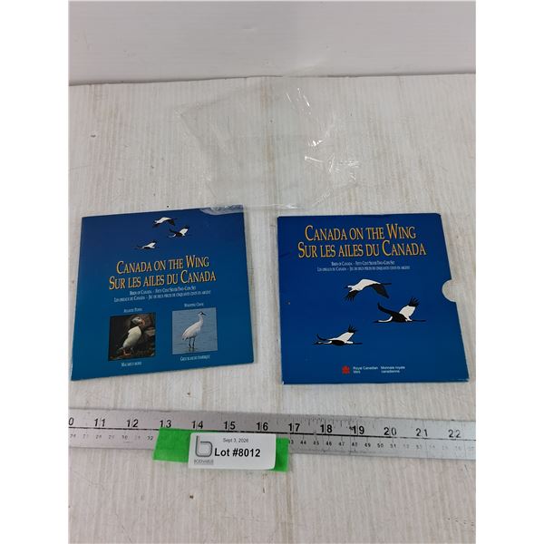 Royal Canadian Mint Canada On The Wing Fifty Cent Two Coin Set