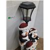 Image 5 : **Penguin Christmas Standing Solar Lamp As-Is No Shipping