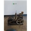 Image 1 : Small Electric Generator with Belt Untested No Shipping