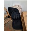 Image 4 : *(4) Cushioned, Wooden Stool, Folded Cardboard Boxes