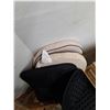 Image 5 : *(4) Cushioned, Wooden Stool, Folded Cardboard Boxes