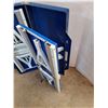Image 3 : *Small Blue Folding Table with Blue Carry Case No Shipping