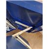 Image 4 : *Small Blue Folding Table with Blue Carry Case No Shipping