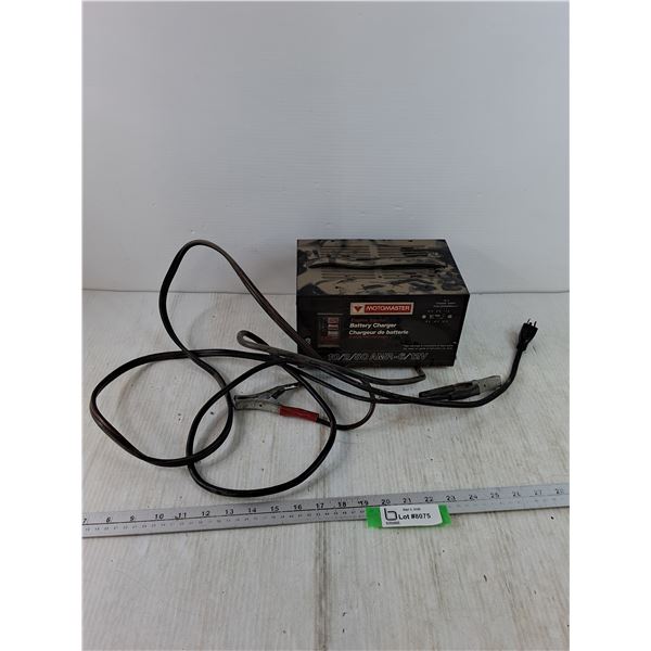Motomaster Engine Starter Battery Charger Untested