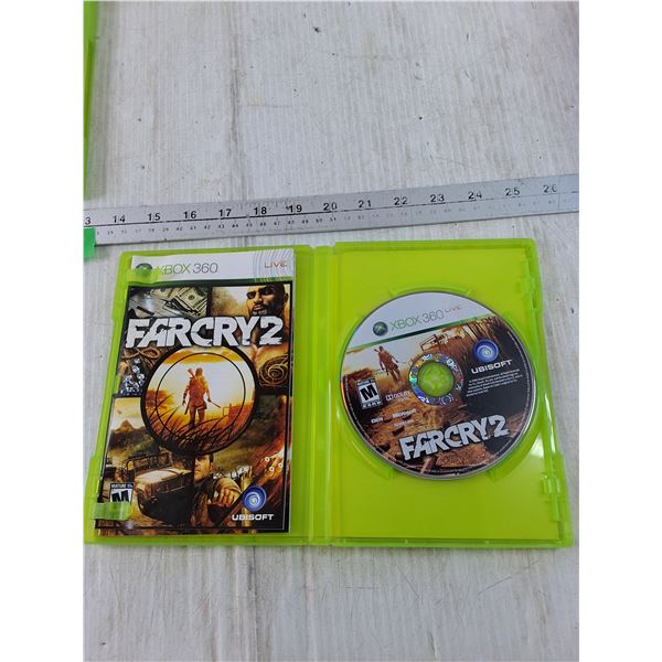 (6) XBOX Games, Skyrim As-Is, Red Dead, Far Cry 2, Battlefield,  Dragons Dogma, Sacred 2