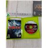 Image 4 : (8) XBOX 360 Games, Left 4 Dead, Wolfenstein 2009, Doom 3 BFG, Halo Reach, Bullet Witch, Jericho