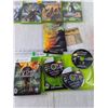 Image 2 : (5) XBOX 360 Games, Witcher, Assassin's Creed, Two Worlds, Outfit Dance Dance Revolution