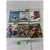 Image 1 : (6) XBOX 360 Games, Gears of war, Dragon Age, Borderlands, Battlefield, Witcher, Golden Compass