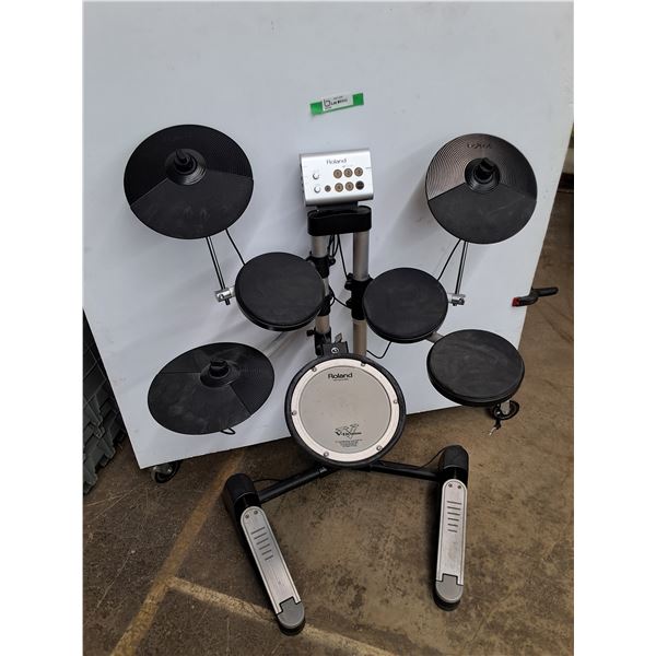 *Roland Electric Drum Set- No Power Cord/As Is, Can't Ship