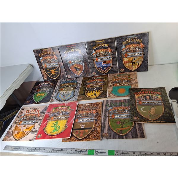 (13) Dungeons & Dragons Birthright Books