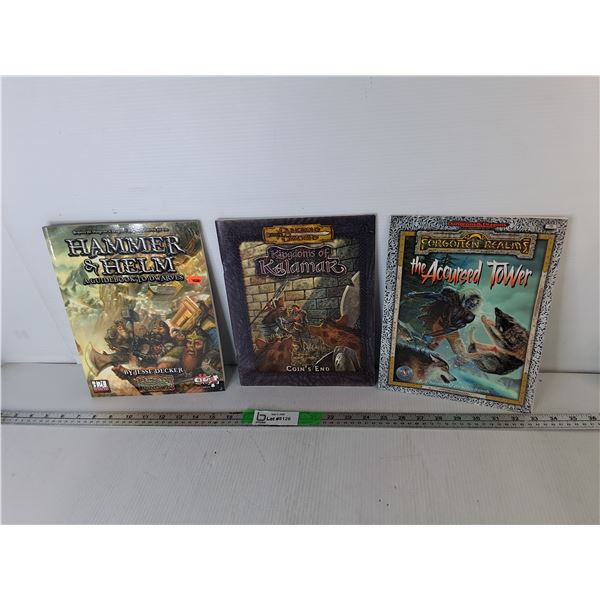 (3) Dungeons & Dragons Books