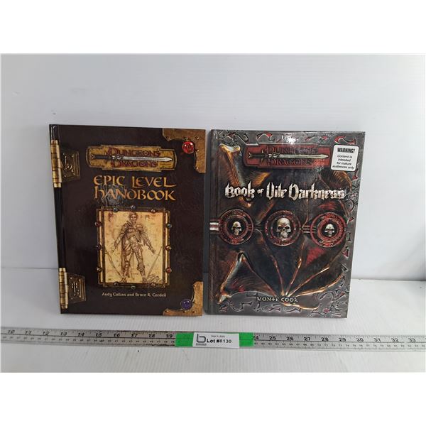 (2) Dungeons & Dragons Books